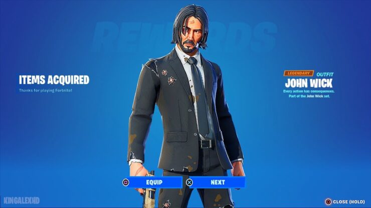 wick fortnite